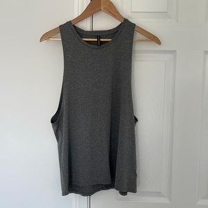 Carbon38 split back muscle tank